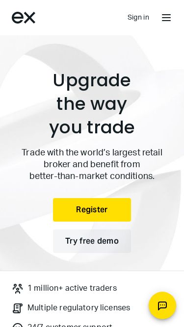 Screenshot 13/03/2025 exness.asia Trade Online with a Leading Trading Broker | ExnessBe the trader you were born to be.Watch this videoSign inTradingAccountsStandard accountsProfessional accountsDemo trading accountSocial Trading accountsConditionsDeposits and withdrawalsFeesClient protectionOrder executionMarketsForex CFDCommodities CFDStocks CFDIndices CFDCrypto CFDPlatformsDesktopMetaTrader 5MetaTrader 4MobileExness Trade appMetaTrader 5 mobileMetaTrader 4 mobileWebExness TerminalMetaTrader WebTerminalToolsAnalytical toolsEconomic calend