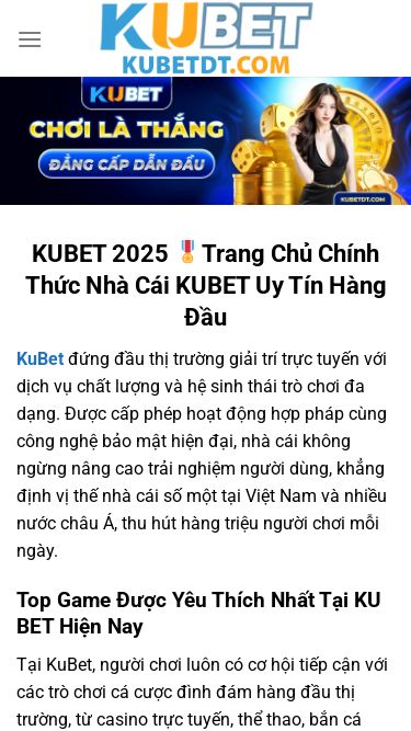 Screenshot 21/05/2025 kubetdt.com KUBET 