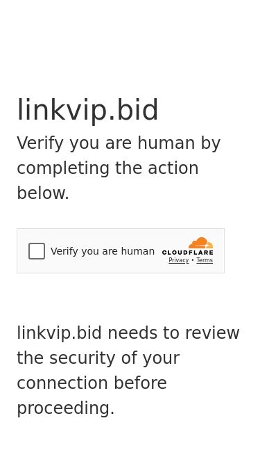 Screenshot 21/05/2025 linkvip.bid Just a moment... linkvip.bid Verify you are human by completing the action below. linkvip.bid needs to review the security of your connection before proceeding. Verification successful Waiting for linkvip.bid to respond... Ray ID: 9430c8c0b8a73f8e Performance & security by Cloudflare