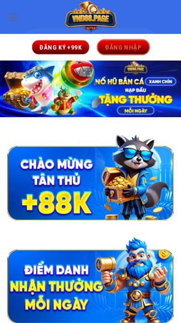 Screenshot 16/07/2026 vnd88.page Vnd88.page Skip to content Đăng Ký +99k Đăng Nhập Assign a menu in Theme Options > Menus Đăng Ký +99k Đăng Nhập VNND88.PAGE là đại lý top 1 dẫn đến nhà cái VND88. Mang đến hệ sinh thái giải trí trực tuyến toàn diện, bao gồm cá cược thể thao, casino, slots, bắn cá đổi thưởng với tỷ lệ trả thưởng hấp dẫn. Với giao diện hiện đại, bảo mật cao và hỗ trợ 24/7, VND88 đang khẳng định vị thế hàng đầu trong th