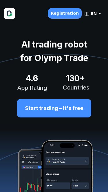 Screenshot 07/03/2025 olympmatix.com Olymp Matix – AI Trading Robot Registration 