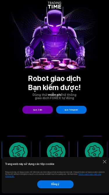 Screenshot 10/03/2025 fxbot.nl Trading Time Robot giao dịchBạn kiếm được! Dùng thử miễn phí hệ thốnggiao dịch FOREX tự động qua Zalo qua Telegram Trang web này sử dụng các tệp cookie Trang web này sử dụng cookie để đảm bảo các chức năng cơ bản và nâng cao bảo mật. Chúng tôi cũng sử dụng cookie của bên thứ ba để cải thiện trải nghiệm duyệt web của bạn và nhắm mục tiêu quảng cáo. Xin tham khảo  Chính sách bảo mật của chúng tôi. Đ