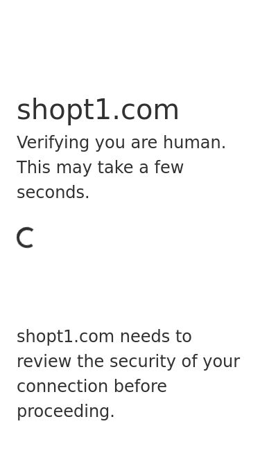 Screenshot 02/04/2025 shopt1.com Just a moment... shopt1.com Verifying you are human. This may take a few seconds. shopt1.com needs to review the security of your connection before proceeding. Verification successful Waiting for shopt1.com to respond... Enable JavaScript and cookies to continue Ray ID: 929db2209a0e6e7c Performance & security by Cloudflare