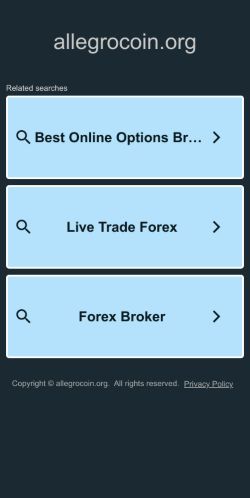 Screenshot 19/02/2025 allegrocoin.org 