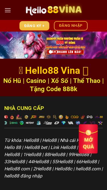 Screenshot 19/11/2024 hello88vina.mobi