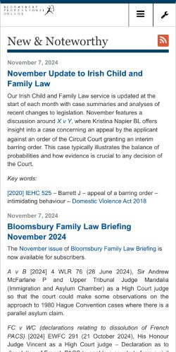 Screenshot 08/11/2024 bloomsburyprofessionalonline.com