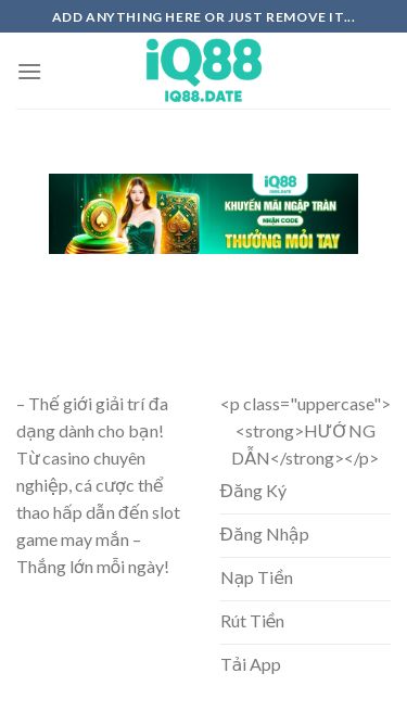 Screenshot 24/07/2025 iq88.date iq88date Skip to content Add anything here or just remove it... Assign a menu in Theme Options > Menus – Thế giới giải trí đa dạng dành cho bạn! Từ casino chuyên nghiệp, cá cược thể thao hấp dẫn đến slot game may mắn – Thắng lớn mỗi ngày! <p class=
