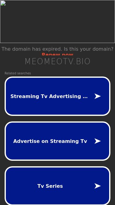 Screenshot 07/12/2024 meomeotv.bio 