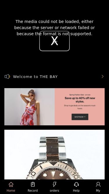 Screenshot 26/07/2024 thebayshop.cc