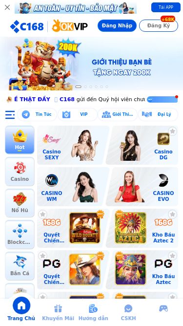 Screenshot 20/05/2026 c1686.net C168 - Đăng Ký, Đăng Nhập Trang Chủ C168.COM Uy Tín #1 Châu Á C168 - Đăng Ký, Đăng Nhập Trang Chủ C168.COM Uy Tín #1 Châu Á Tải APP Đăng Nhập Đăng Ký +68K Tải APP GIỚI THIỆU LIỀN TAY- QUÀ VỀ THẬT ĐẦY 