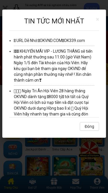 Screenshot 01/05/2025 zalv66.com OKVND.COM Nhà cái trực tuyến tốt nhất hiện nay, bạn có thể tin tưởng. Tải xuống APP và trải nghiệm nhiều niềm vui hơn tải xuống Đăng nhập Đăng ký TIN TỨC ： L 